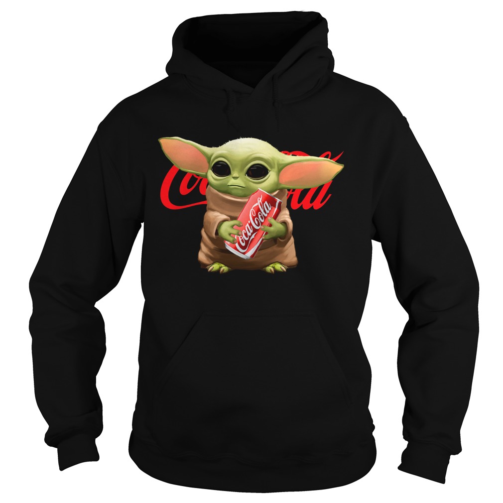 Baby Yoda Hug Coca Cola Hoodie