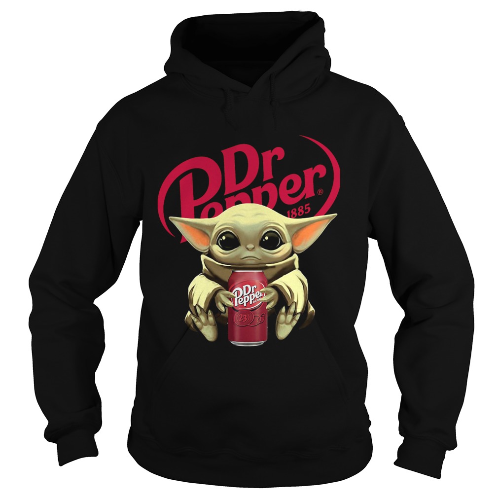 Baby Yoda Hug Dr Pepper Hoodie