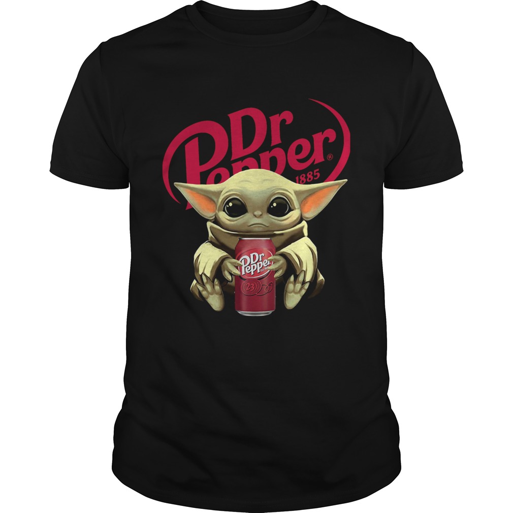 Baby Yoda Hug Dr Pepper shirt