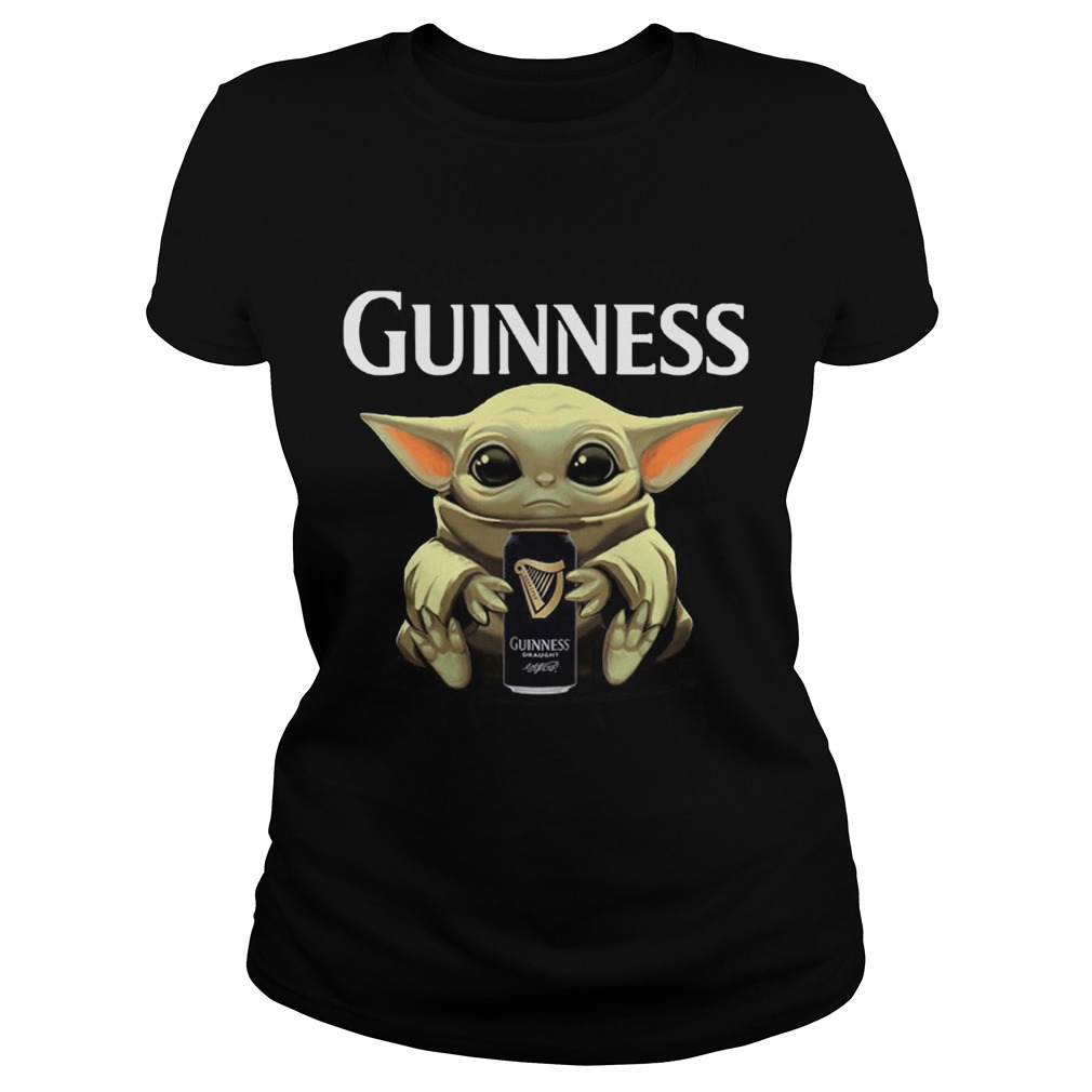 Baby Yoda Hug Guinness Classic Ladies