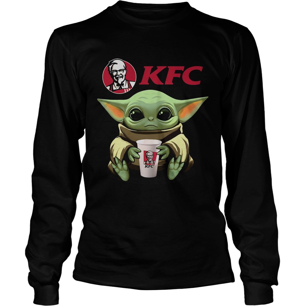 Baby Yoda Hug KFC LongSleeve