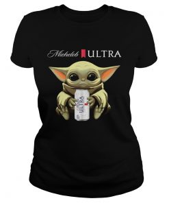 Baby Yoda Hug Michelob Ultra  Classic Ladies