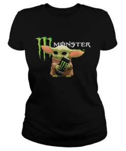 Baby Yoda Hug Monster Energy  Classic Ladies