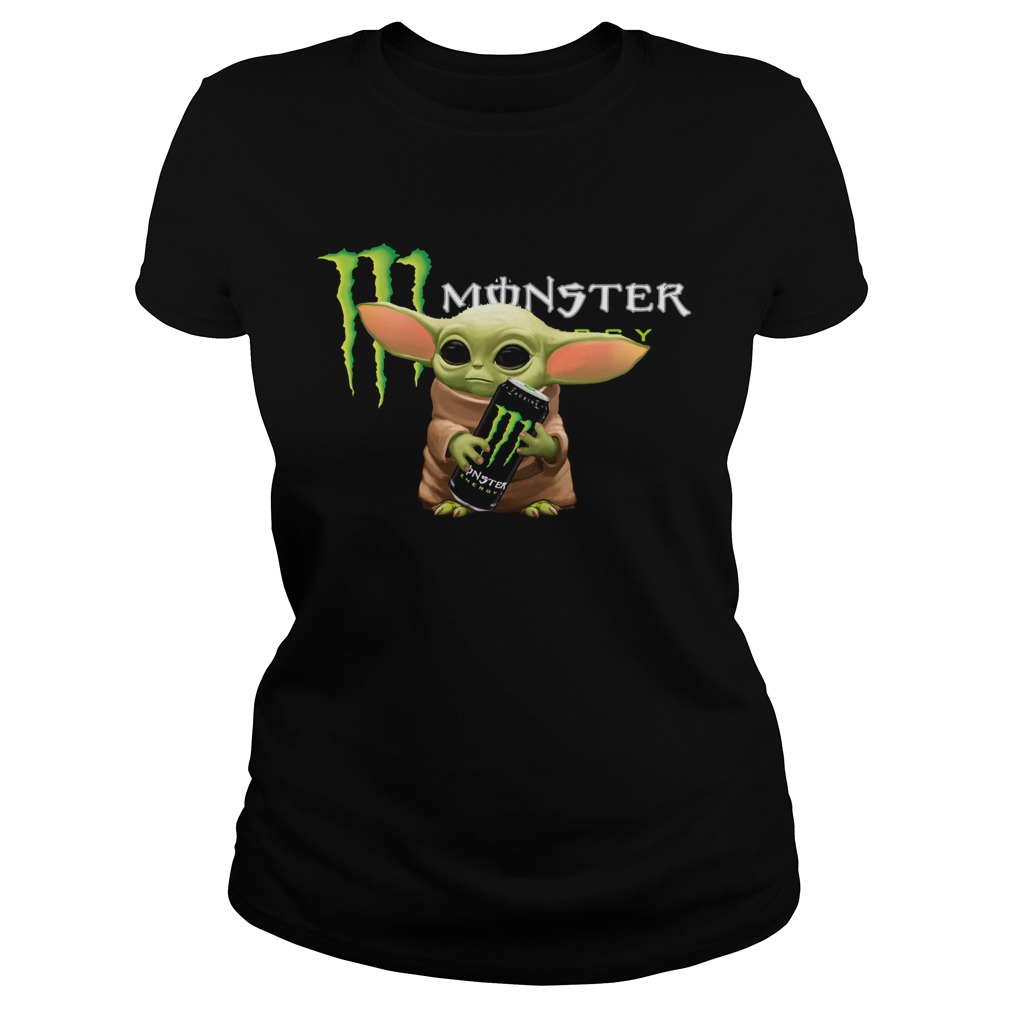 Baby Yoda Hug Monster Energy Classic Ladies