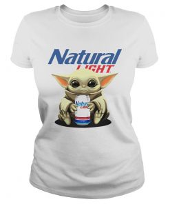 Baby Yoda Hug Natural Light  Classic Ladies