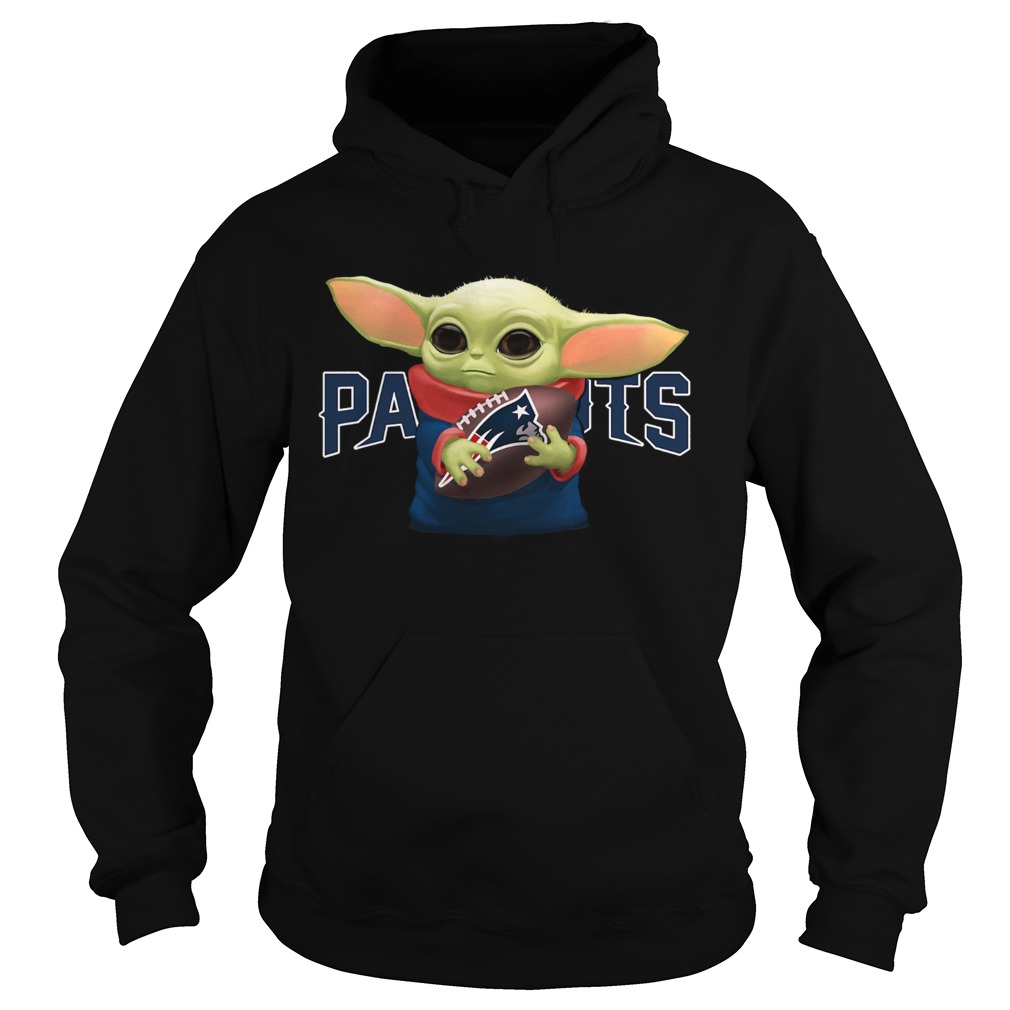 Baby Yoda Hug New England Patriots Hoodie