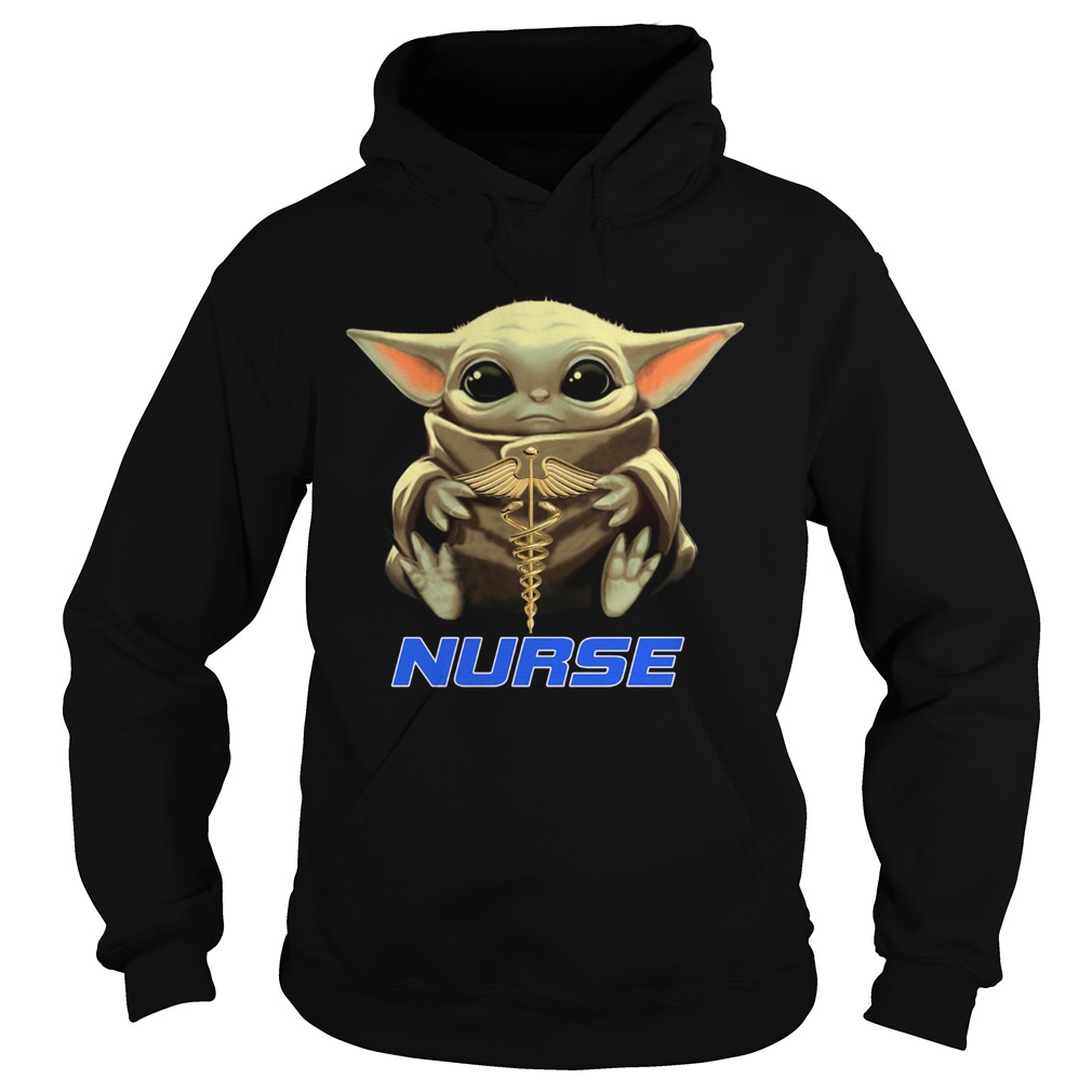 Baby Yoda Hug Nurse Hoodie