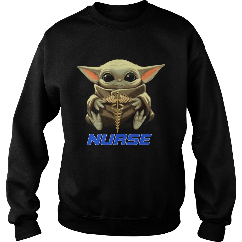 Baby Yoda Hug Nurse Sweatshirt