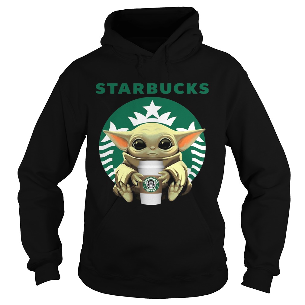 Baby Yoda Hug Starbucks Hoodie