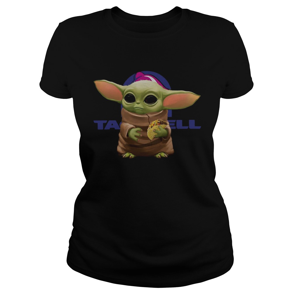 Baby Yoda Hug Taco Bell Classic Ladies