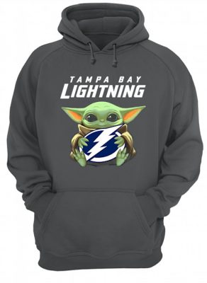 Baby Yoda Hug Tampa Bay Lightning hoodie shirt