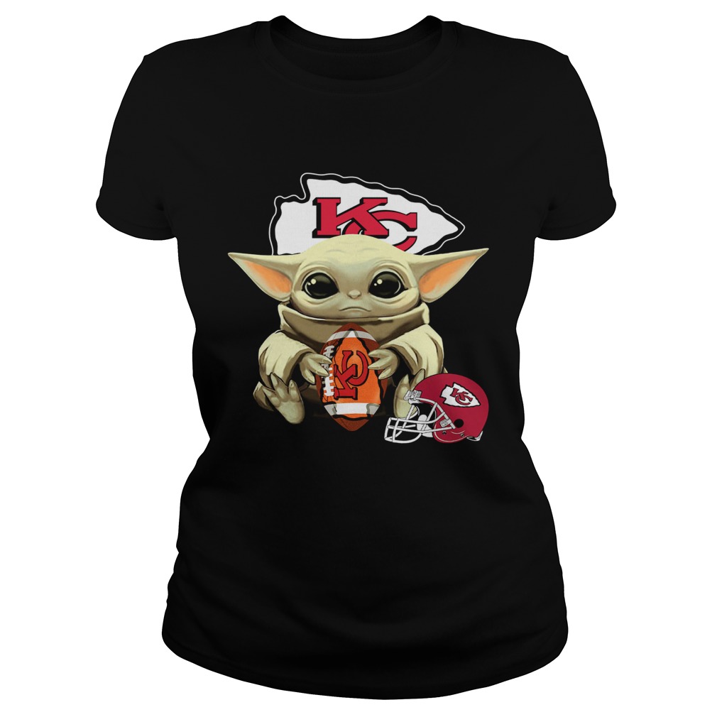 Baby Yoda Kansas City Chiefs Classic Ladies