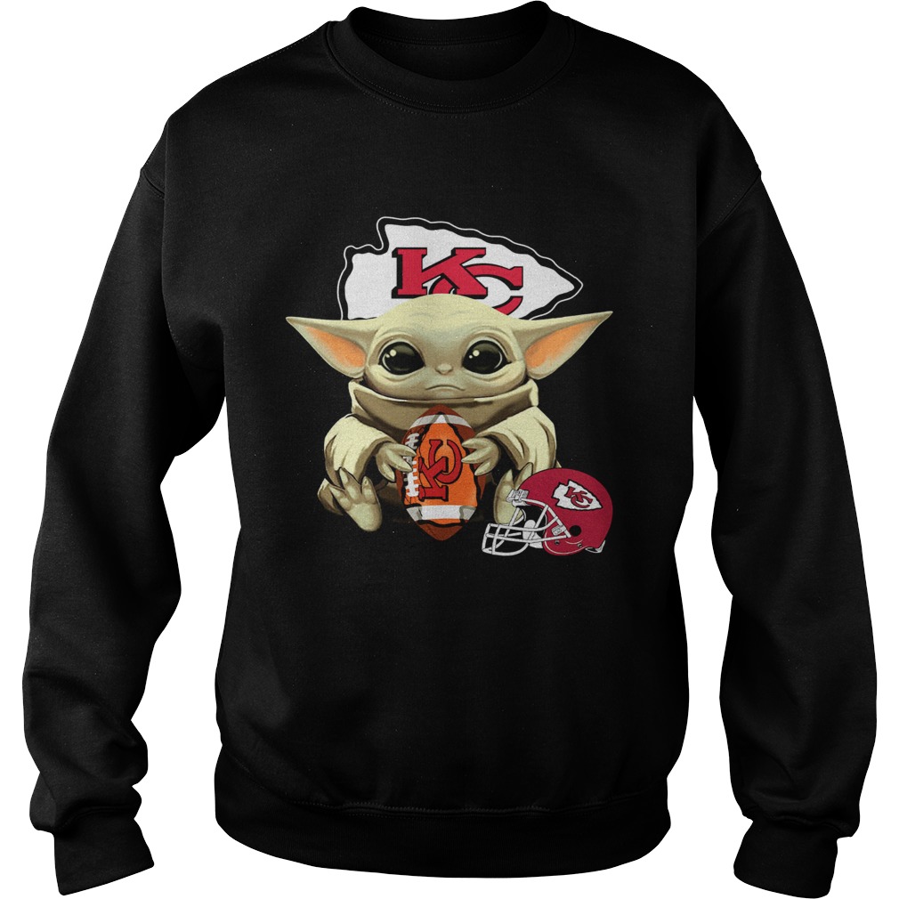 Baby Yoda Kansas City Chiefs Sweatshirt