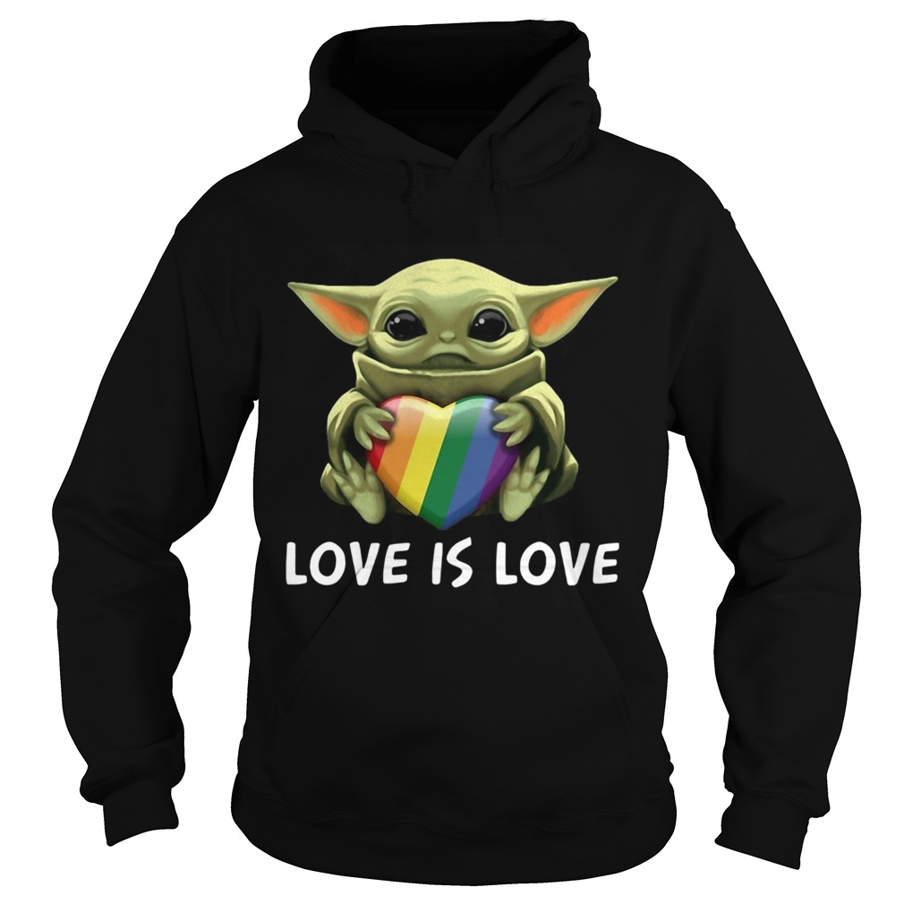 Baby Yoda Love Is Love Hoodie