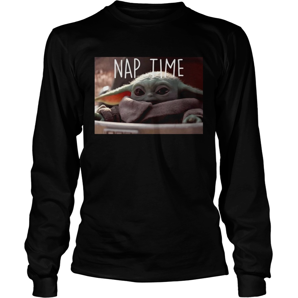 Baby Yoda Mandalorian The Child Nap Time 2020 LongSleeve