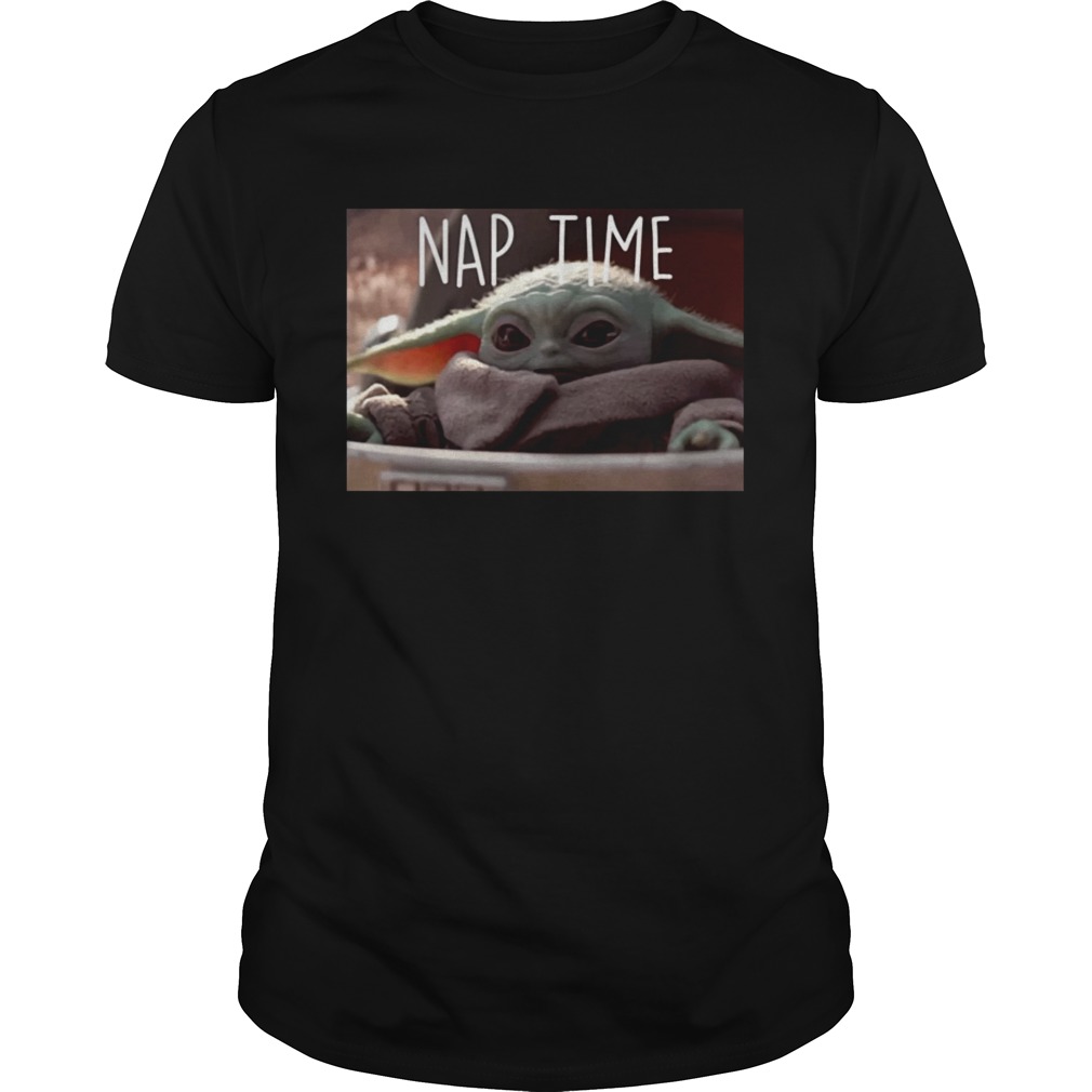 Baby Yoda Mandalorian The Child Nap Time 2020 shirt