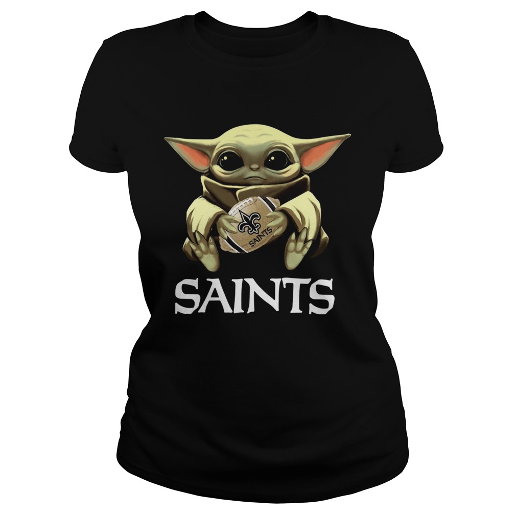 Baby Yoda New Orleans Saints Classic Ladies