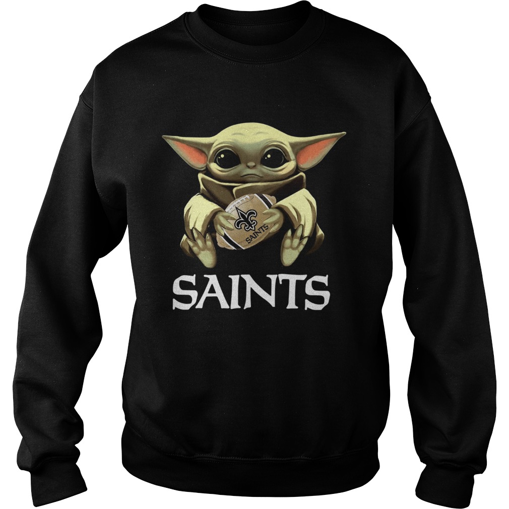 Baby Yoda New Orleans Saints Sweatshirt