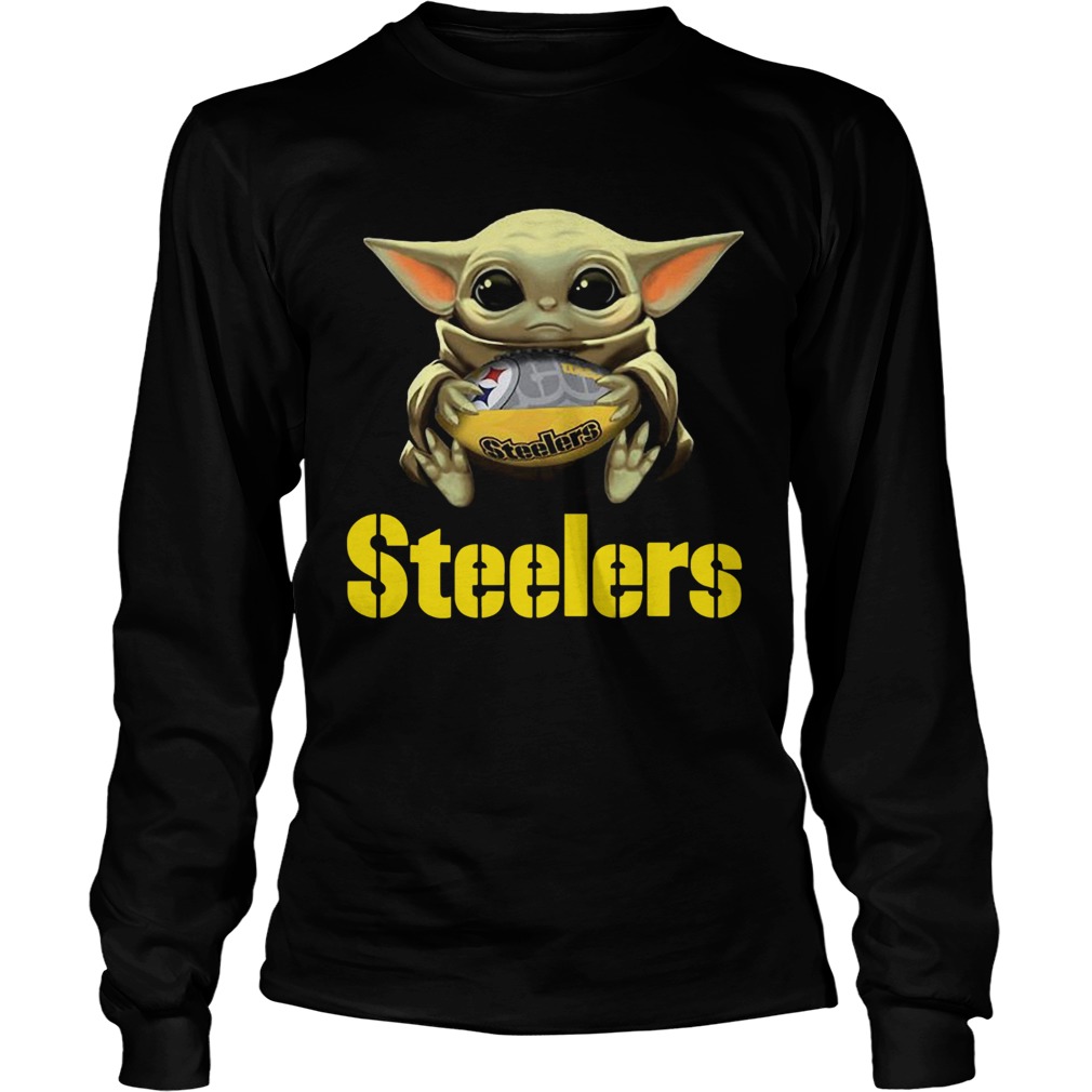 Baby Yoda Pittsburgh Steelers LongSleeve