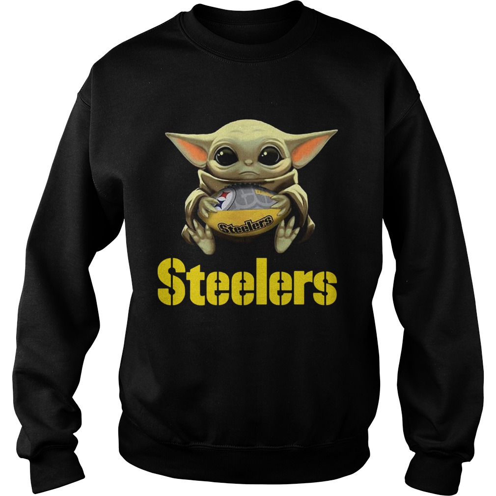 Baby Yoda Pittsburgh Steelers Sweatshirt