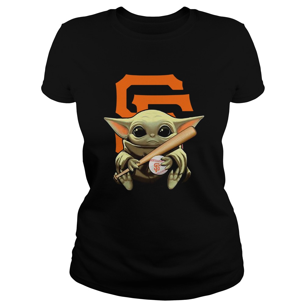 Baby Yoda San Francisco Giants Classic Ladies