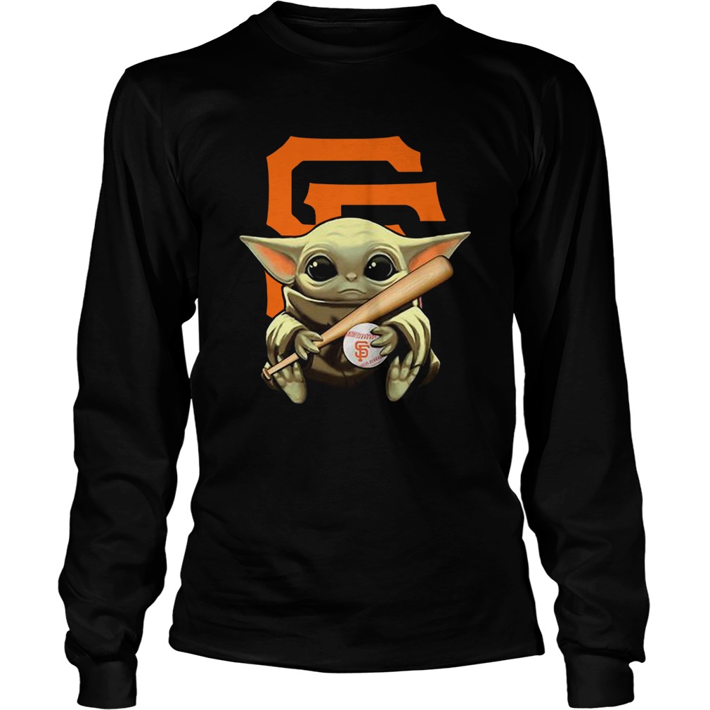 Baby Yoda San Francisco Giants LongSleeve