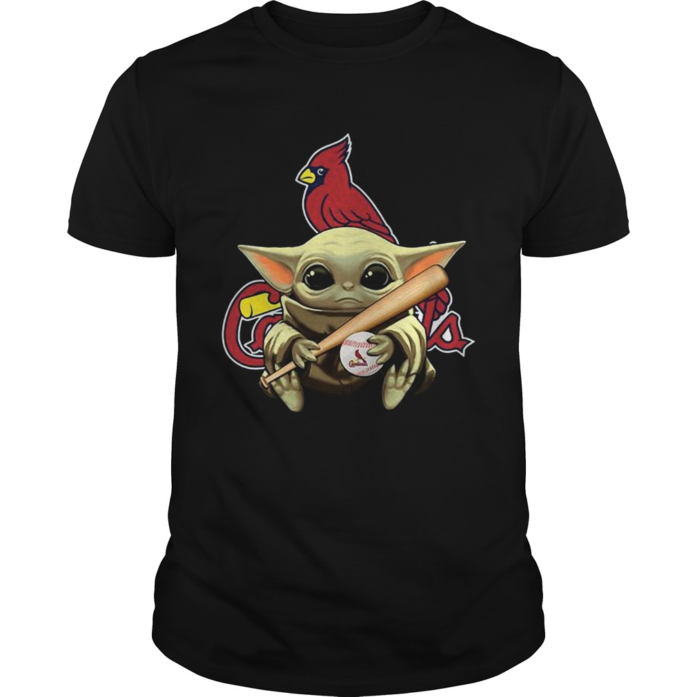 Baby Yoda St Louis Cardinals shirt