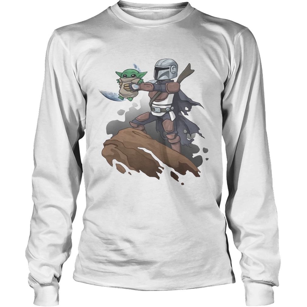 Baby Yoda The Manrorian LongSleeve