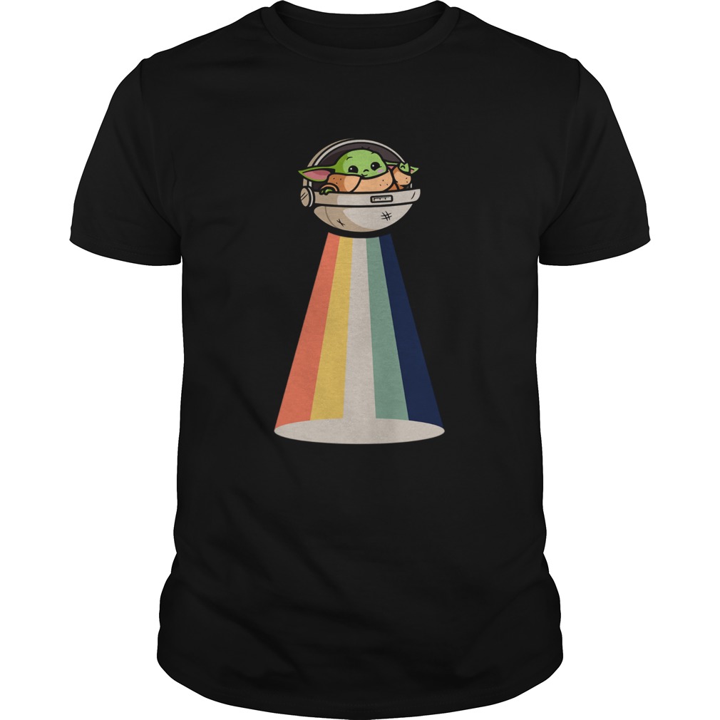 Baby Yoda UFO vintage shirt