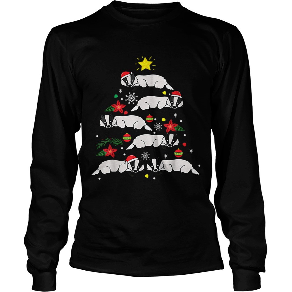 Badger Fish Christmas Ornament Tree Funny LongSleeve