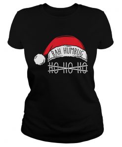 Bah Humbug Santa Hat No Ho Ho Ho Anti Xmas Grouch  Classic Ladies