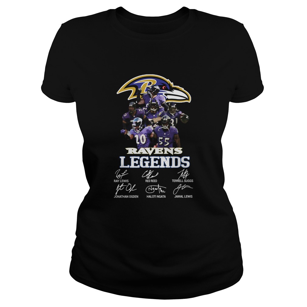 Baltimore Ravens AFC North Division Champions Signatures 2019 Classic Ladies