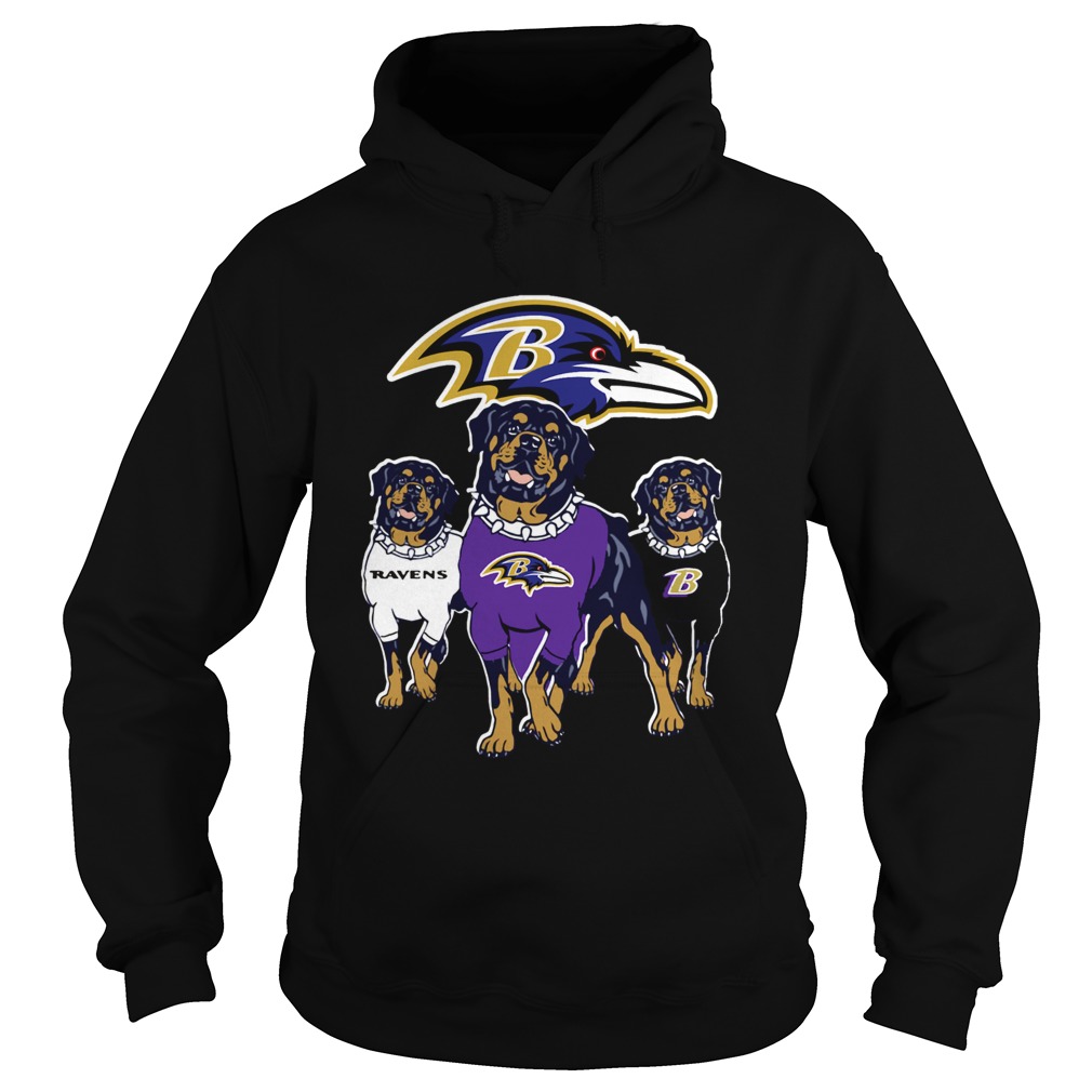 Baltimore Ravens Dachshund Dogs Hoodie