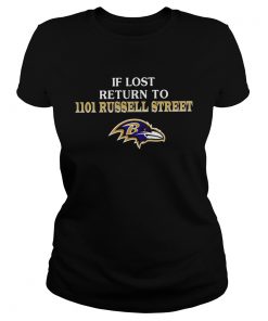 Baltimore Ravens If Lost Return To IIoI Russell Street  Classic Ladies