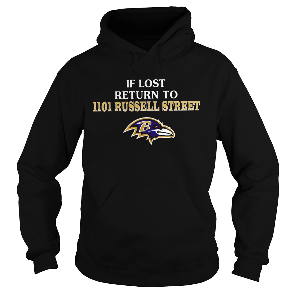 Baltimore Ravens If Lost Return To IIoI Russell Street Hoodie