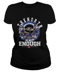 Baltimore Ravens The North Is Not Enough Division Champions Signatures  Classic Ladies