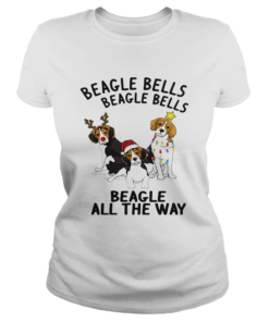 Beagle Bells Beagle All The Way Christmas  Classic Ladies