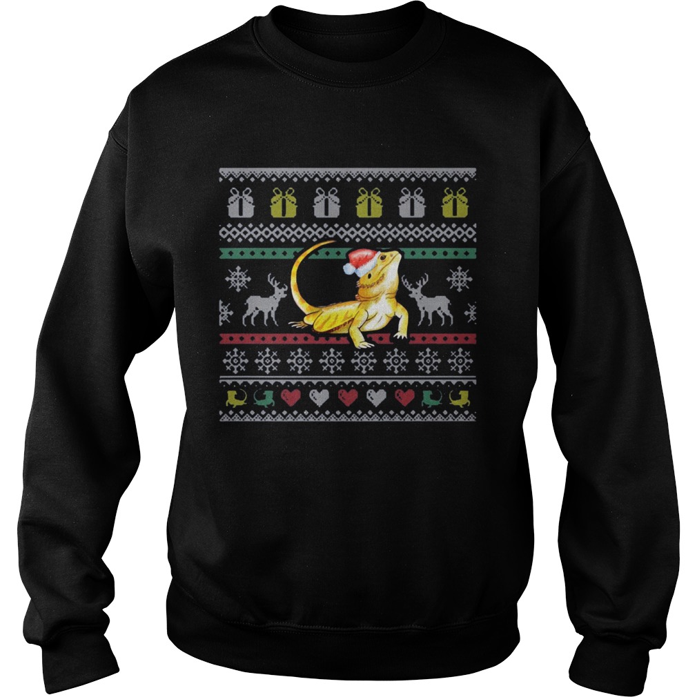 Bearded Dragon Ugly Christmas Sweatshirt