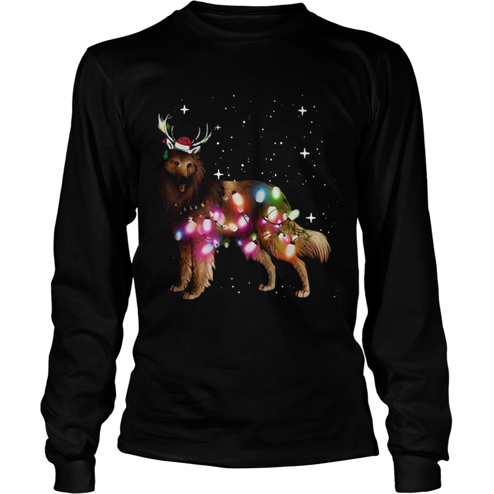 Belgian Tervuren Christmas Lights LongSleeve