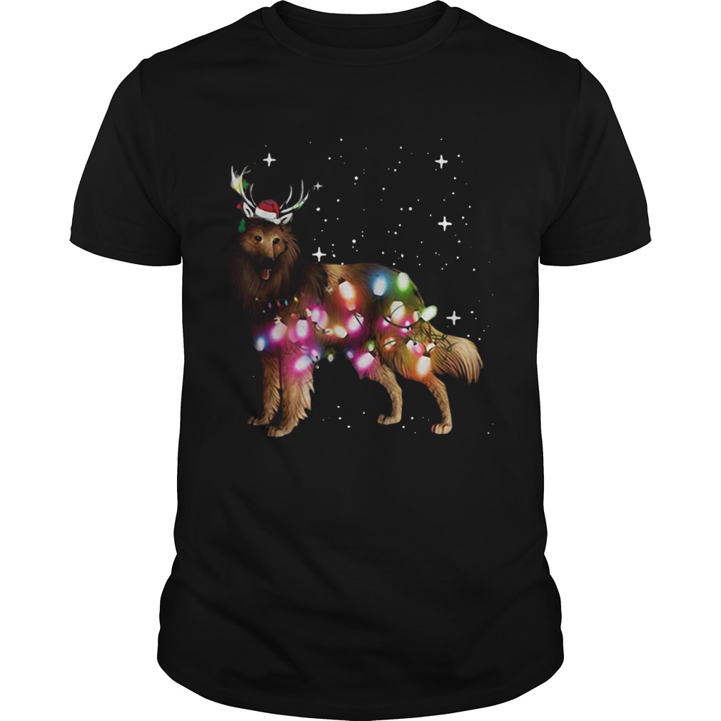 Belgian Tervuren Christmas Lights shirt