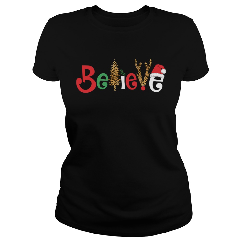 Believe Christmas Classic Ladies