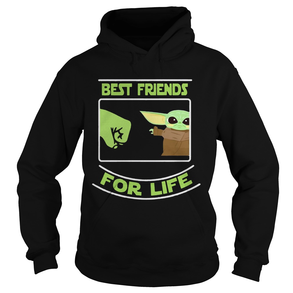 Best Friends For Life Baby Yoda  Hoodie