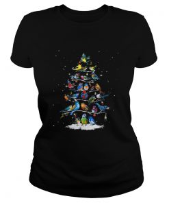 Birds Christmas Tree  Classic Ladies