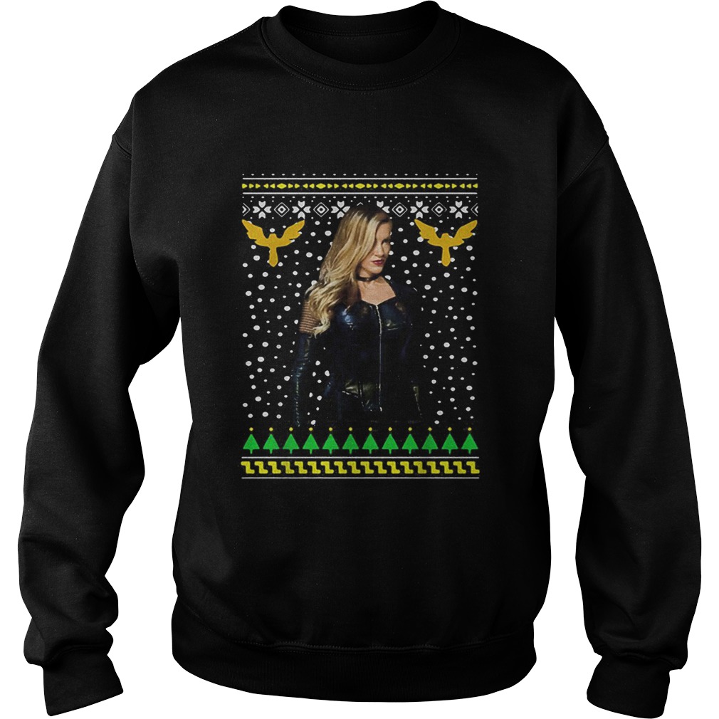 Black Canary Sara Lance ugly Christmas Sweatshirt