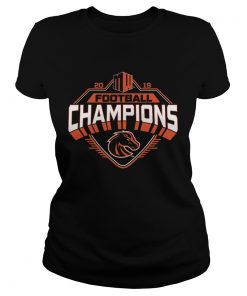 Boise State Broncos 2019 Mountain West Football Champions  Classic Ladies