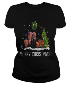 Carrots family Merry Christmas  Classic Ladies