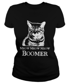 Cat Meow Meow Meow Boomer  Classic Ladies