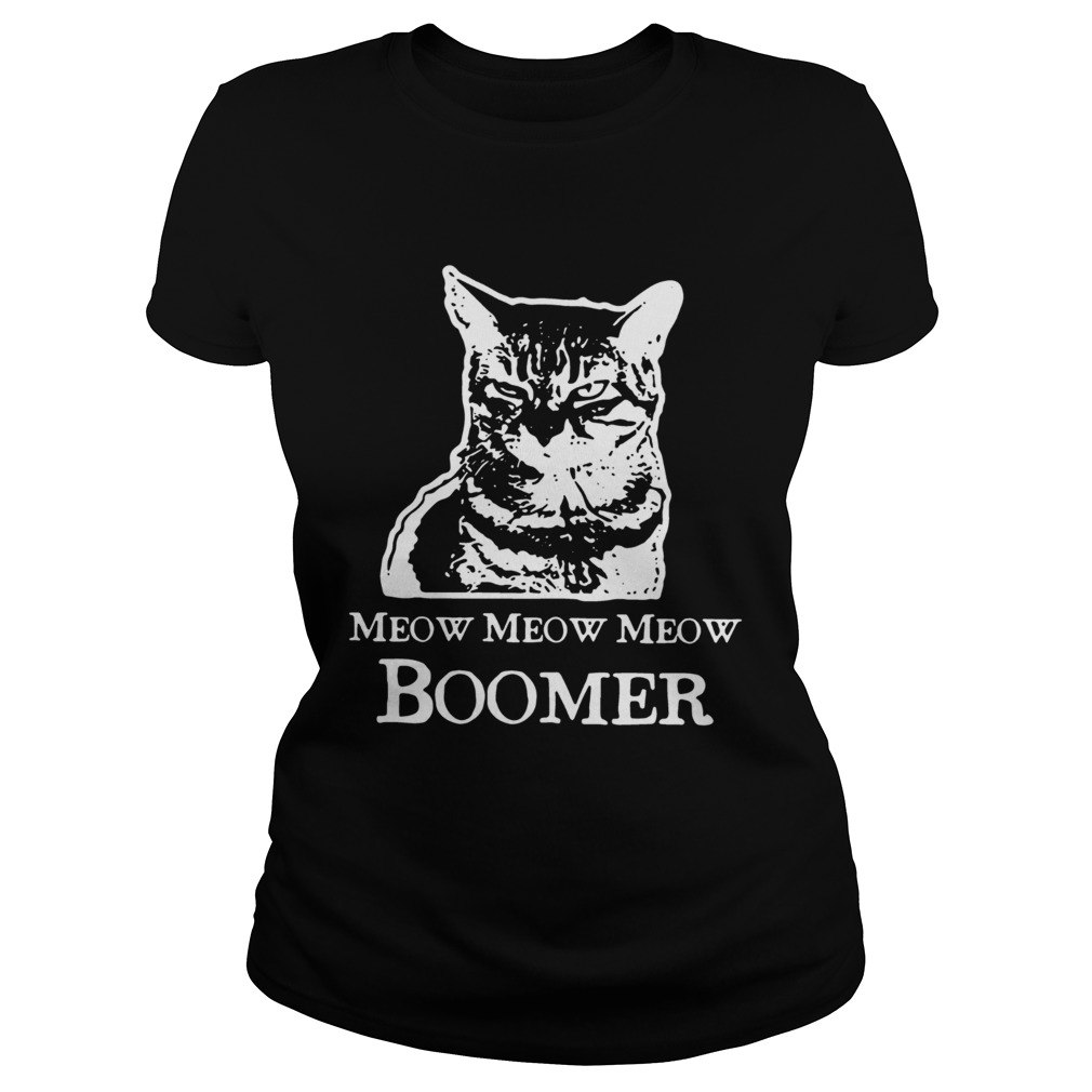 Cat Meow Meow Meow Boomer Classic Ladies