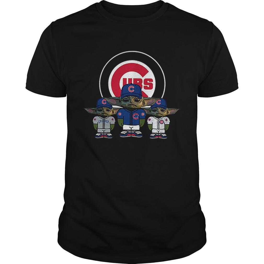 Chicago Cubs Baby Yoda shirt