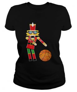 Christmas Basketball Flossing Nutcracker  Classic Ladies